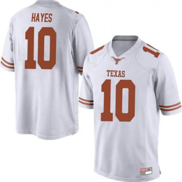 Men's University of Texas #10 Jaxson Hayes Replica High School Jersey White
